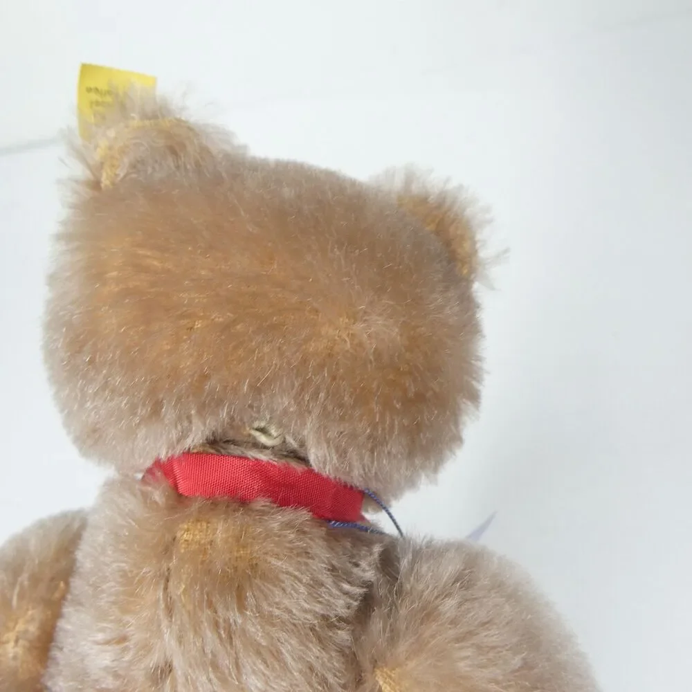 Steiff Teddy Bear Mohair Jointed NWT Vintage 10